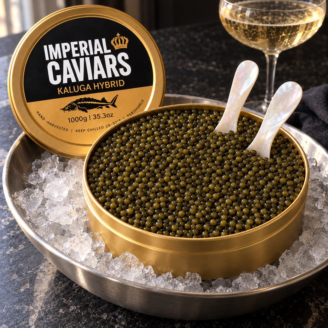 Party-Sized Caviar 1000g Tin